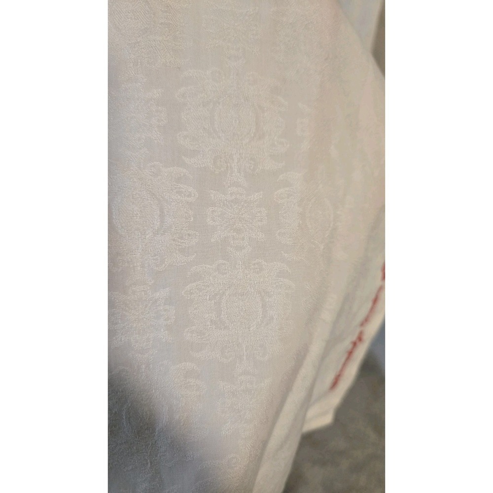 Robert Graham Shirt Mens 3XL White Paisley Jacquard Classic Fit Embroidered - Picture 3 of 11
